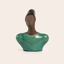 Load image into Gallery viewer, Turquoise Dervish Bust
