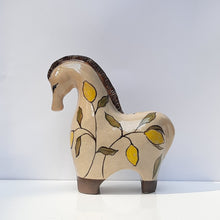 Load image into Gallery viewer, Lemon patterned Horse (L)
