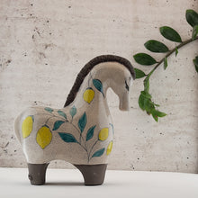 Load image into Gallery viewer, Lemon patterned Horse (L)
